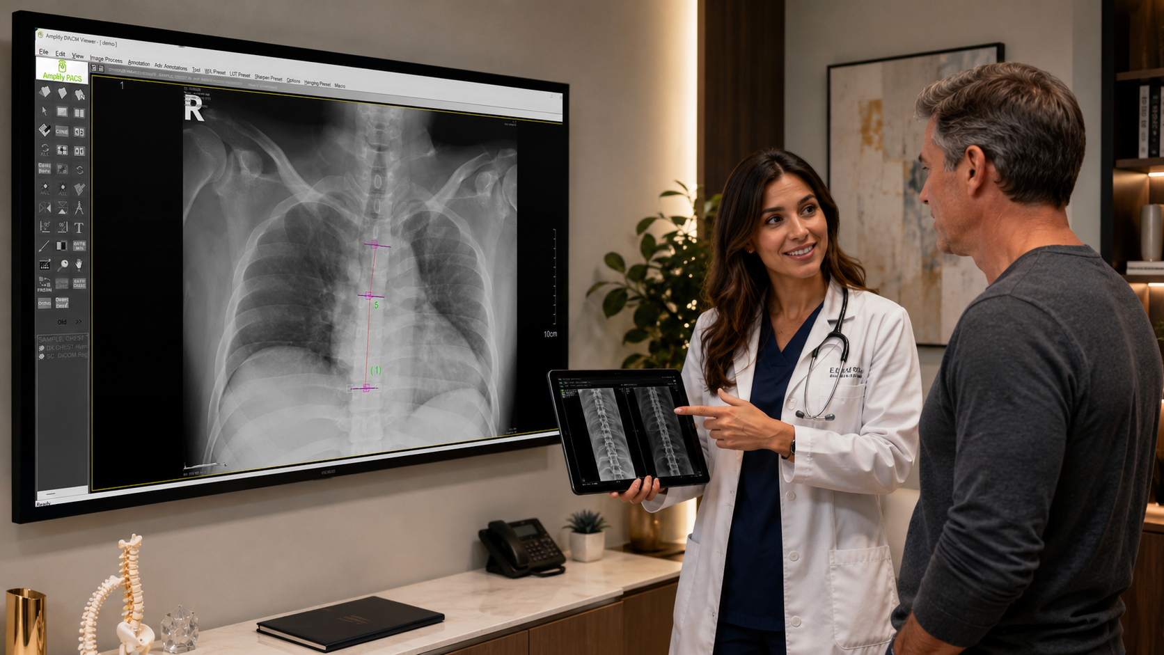 Diagnostic imaging workstations