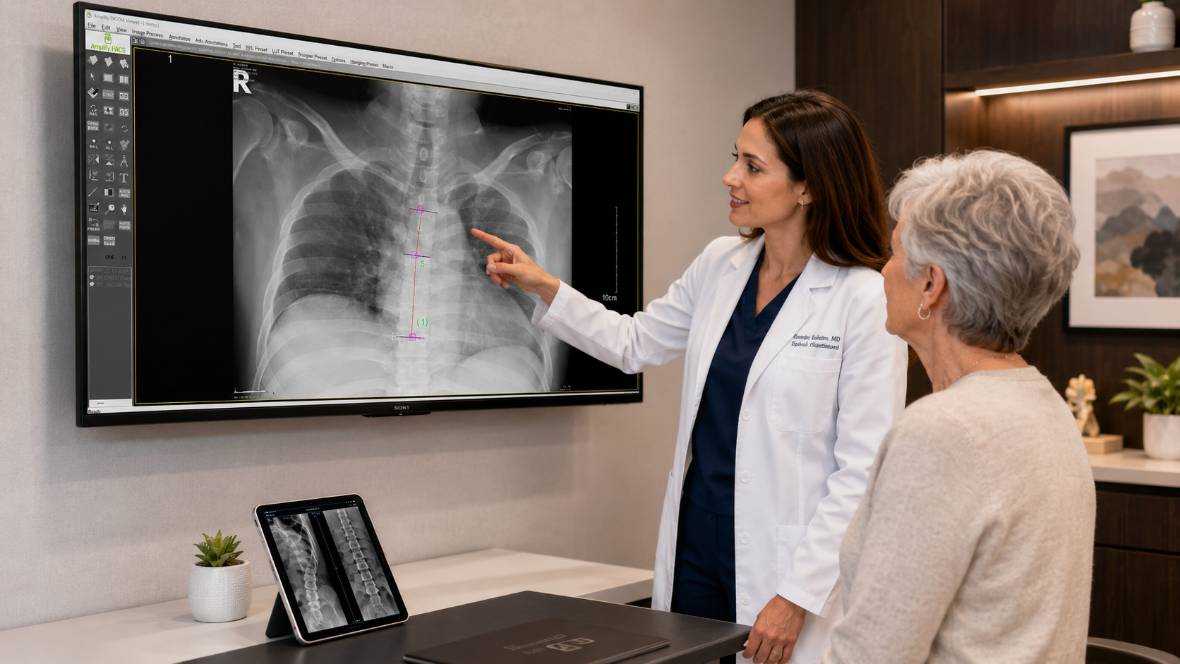 Diagnostic imaging workstations