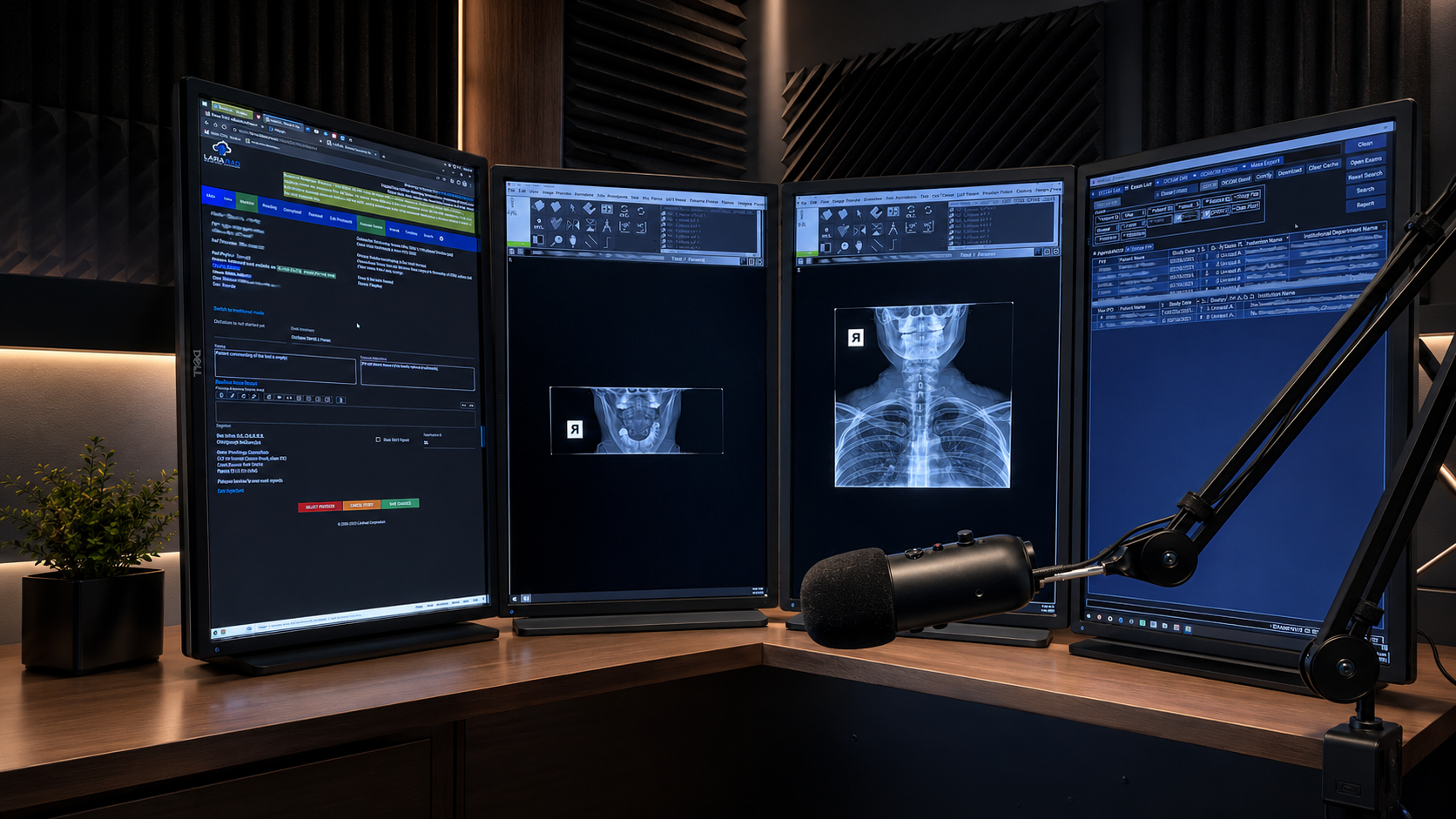 Diagnostic imaging workstations